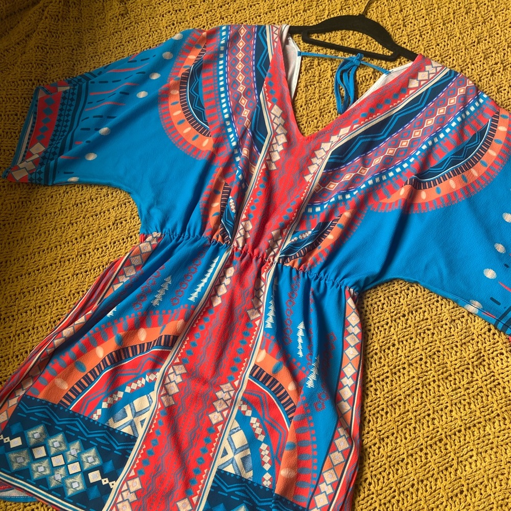 Braeve dress : vibrant colors